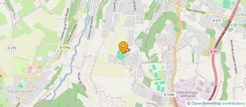 localisation de l'entreprise FOYER SOCIO EDUCATIF COLLEGE ALPHONSE ALLAIS  HONFLEUR