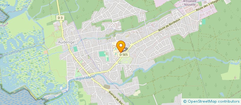 localisation de l'entreprise FOYER SOCIO EDUCATIF COLLEGE D'AUDENGE  AUDENGE