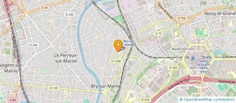 localisation de l'entreprise FOYER SOCIO - EDUCATIF COLLEGE HENRI CAHN  BRY SUR MARNE