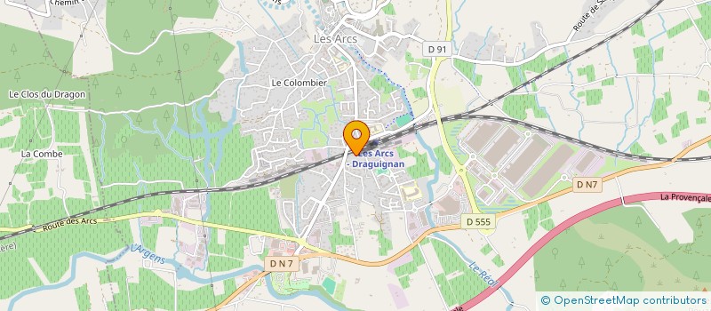 localisation de l'entreprise FOYER SOCIO EDUCATIF COLLEGE J.PREVERT à LES ARCS