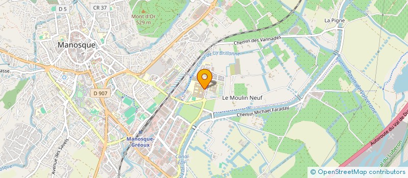 localisation de l'entreprise FOYER SOCIO-EDUCATIF DE L'ECOLE INTERNATIONALE DE MANOSQUE à MANOSQUE