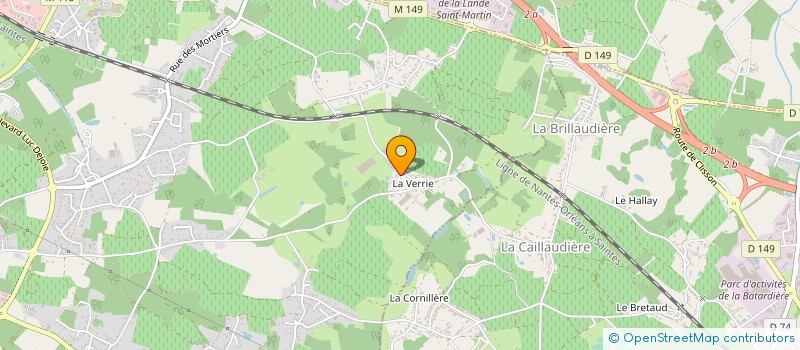 localisation de l'entreprise FOYER SOCIO-EDUCATIF DE L'INSTITUT DEPARTEMENTAL DES HAUTS-THEBAUDIERES  VERTOU