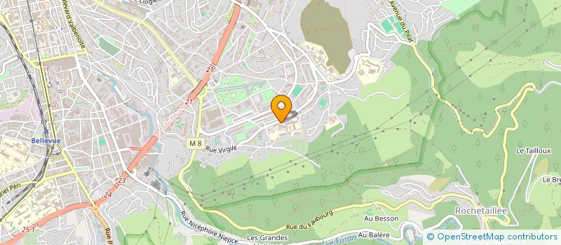 localisation de l'entreprise FOYER SOCIO - EDUCATIF DE LA CITE TECHNIQUE BENOIT FOURNEYRON  SAINT-ETIENNE