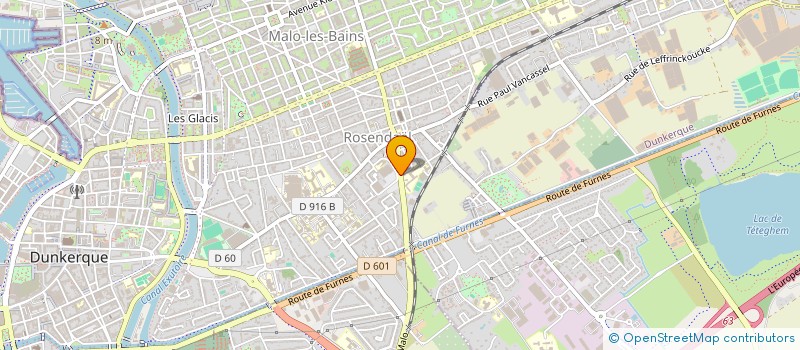 localisation de l'entreprise FOYER SOCIO EDUCATIF DES ELEVES à DUNKERQUE