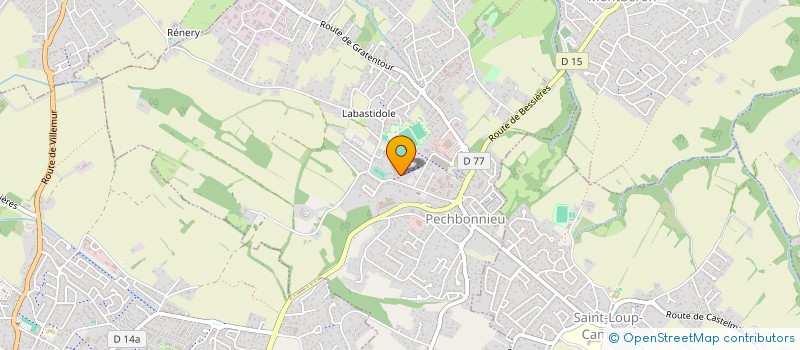 localisation de l'entreprise FOYER SOCIO EDUCATIF DES ELEVES DU COLLEGE DE PECHBONNIEU  PECHBONNIEU