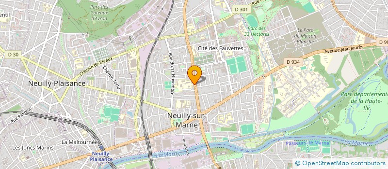 localisation de l'entreprise FOYER SOCIO-EDUCATIF DES ELEVES DU COLLEGE HONORE DE BALZAC à NEUILLY-SUR-MARNE