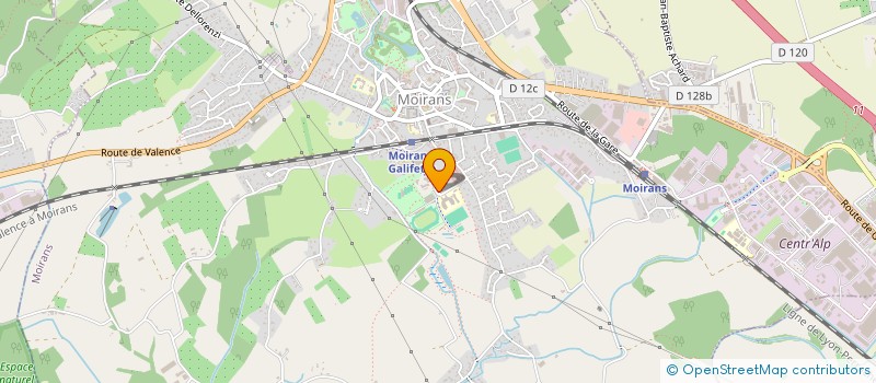 localisation de l'entreprise FOYER SOCIO EDUCATIF DES ELEVES DU COLLEGE LE VERGERON  MOIRANS