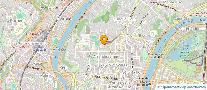 localisation de l'entreprise FOYER SOCIO-EDUCATIF DU C.E.S. CLEMENT MAROT à LYON