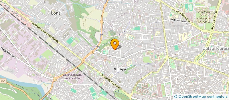 localisation de l'entreprise FOYER SOCIO EDUCATIF DU COLLEGE  BILLERE