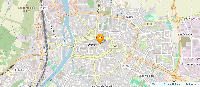 localisation de l'entreprise FOYER SOCIO-EDUCATIF DU COLLEGE à SENS