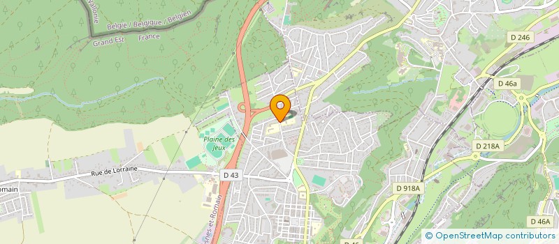 localisation de l'entreprise FOYER SOCIO EDUCATIF DU COLLEGE ALERT LERUN DE LONGWY à LONGWY