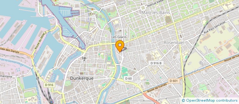 localisation de l'entreprise FOYER SOCIO-EDUCATIF DU COLLEGE ARTHUR VAN HECKE à DUNKERQUE