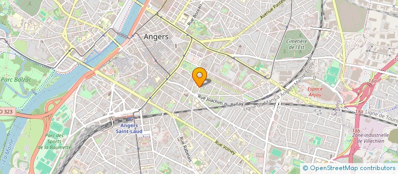 localisation de l'entreprise FOYER SOCIO-EDUCATIF DU COLLEGE CHEVREUL à ANGERS