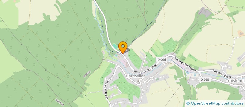 localisation de l'entreprise FOYER SOCIO-EDUCATIF DU COLLEGE DE HARTZVILLER  HARTZVILLER
