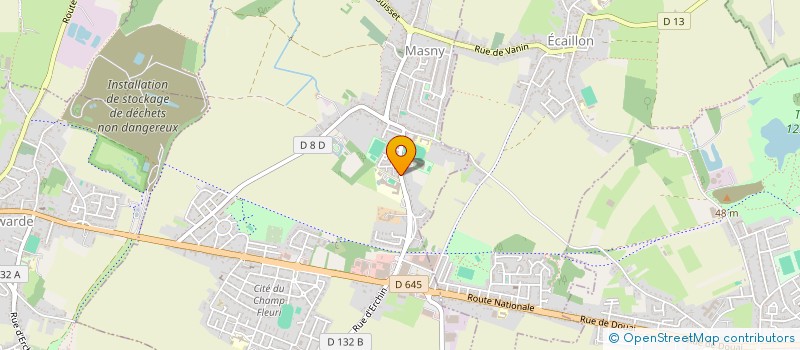 localisation de l'entreprise FOYER SOCIO EDUCATIF DU COLLEGE DE MASNY  MASNY