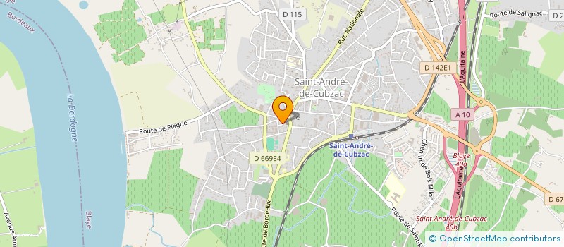 localisation de l'entreprise FOYER SOCIO-EDUCATIF DU COLLEGE DE PEUJARD  PEUJARD