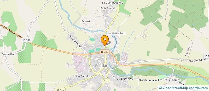 localisation de l'entreprise FOYER SOCIO EDUCATIF DU COLLEGE DE ROUILLAC à ROUILLAC