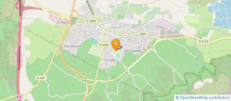 localisation de l'entreprise FOYER SOCIO-EDUCATIF DU COLLEGE DE SIGEAN à SIGEAN