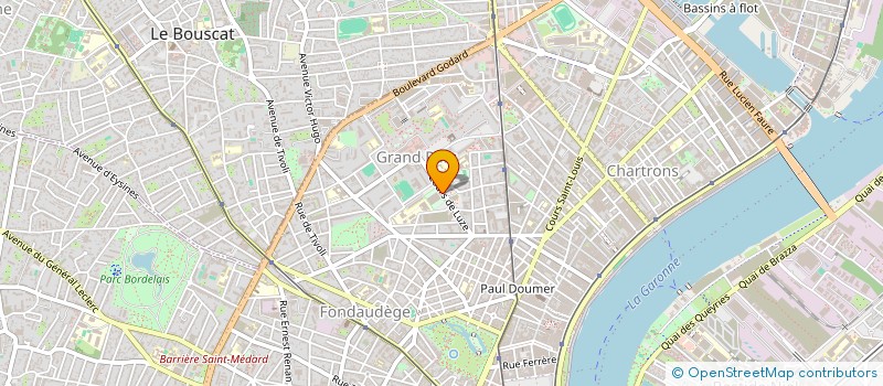 localisation de l'entreprise FOYER SOCIO EDUCATIF DU COLLEGE EDOUARD VAILLANT  BORDEAUX