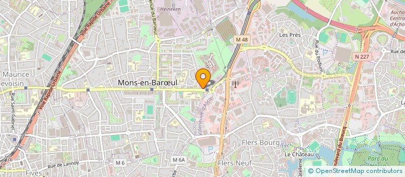 localisation de l'entreprise FOYER SOCIO EDUCATIF DU COLLEGE FRANCOIS RABELAIS  MONS-EN-BARUL