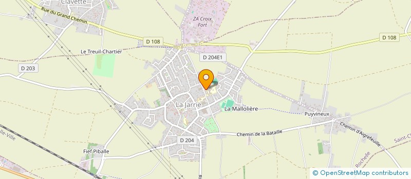 localisation de l'entreprise FOYER SOCIO-EDUCATIF DU COLLEGE FRANCOISE DOLTO LA JARRIE  LA JARRIE