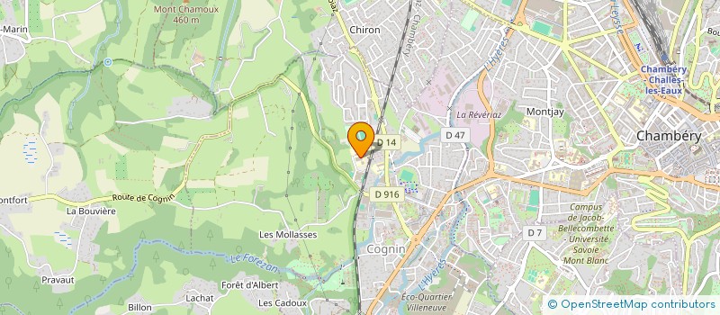 localisation de l'entreprise FOYER SOCIO EDUCATIF DU COLLEGE HENRY BORDEAUX  COGNIN