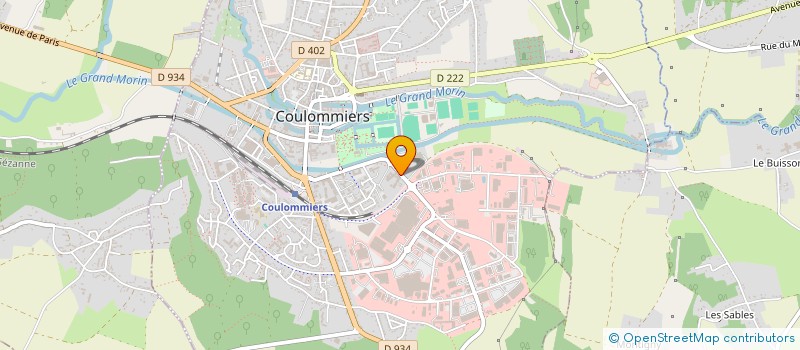 localisation de l'entreprise FOYER SOCIO EDUCATIF DU COLLEGE HIPPOLYTE REMY à COULOMMIERS