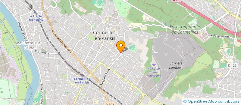 localisation de l'entreprise FOYER SOCIO EDUCATIF DU COLLEGE JACQUES DAGUERRE à CORMEILLES-EN-PARISIS