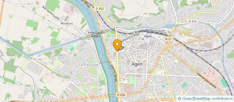 localisation de l'entreprise FOYER SOCIO EDUCATIF DU COLLEGE JASMIN LES ILES  AGEN