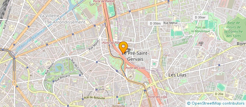 localisation de l'entreprise FOYER SOCIO-EDUCATIF DU COLLEGE JEAN JACQUES ROUSSEAU à LE PRE-SAINT-GERVAIS