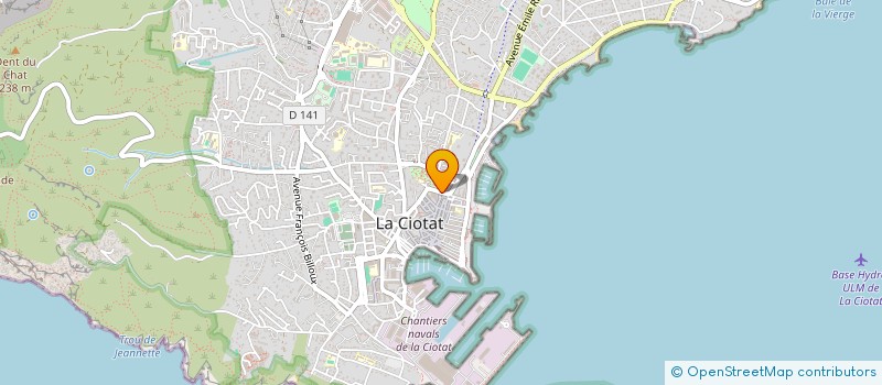 localisation de l'entreprise FOYER SOCIO EDUCATIF DU COLLEGE JEAN JAURES  LA CIOTAT