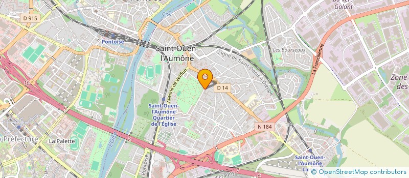 localisation de l'entreprise FOYER SOCIO EDUCATIF DU COLLEGE LE PARC  SAINT-OUEN-L'AUMONE