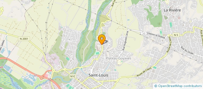 localisation de l'entreprise FOYER SOCIO-EDUCATIF DU COLLEGE LECONTE DE LISLE  SAINT-LOUIS