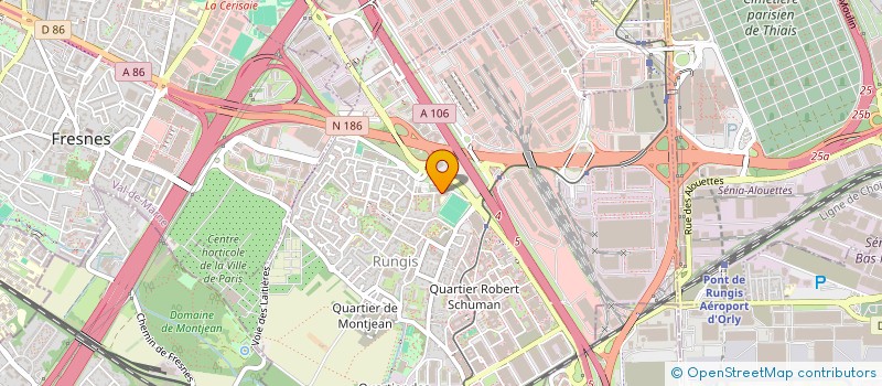 localisation de l'entreprise FOYER SOCIO EDUCATIF DU COLLEGE LES CLOSEAUX  RUNGIS