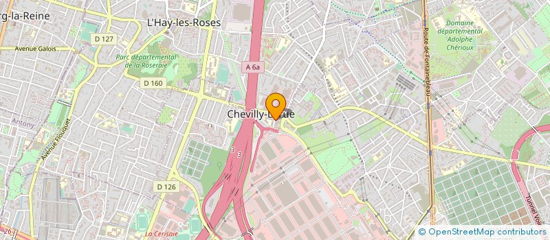 localisation de l'entreprise FOYER SOCIO EDUCATIF DU COLLEGE LIBERTE  CHEVILLY-LARUE