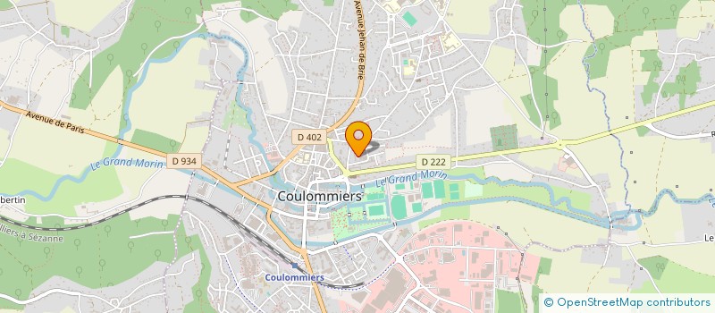 localisation de l'entreprise FOYER SOCIO-EDUCATIF DU COLLEGE MME DE LAFAYETTE  COULOMMIERS
