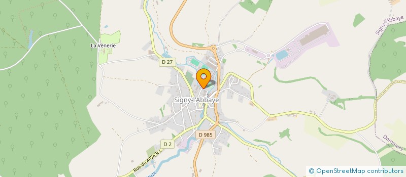 localisation de l'entreprise FOYER SOCIO-EDUCATIF DU COLLEGE MULTISITE DE SIGNY L'ABBAYE-CHAUMONT PORCIEN  SIGNY-L'ABBAYE