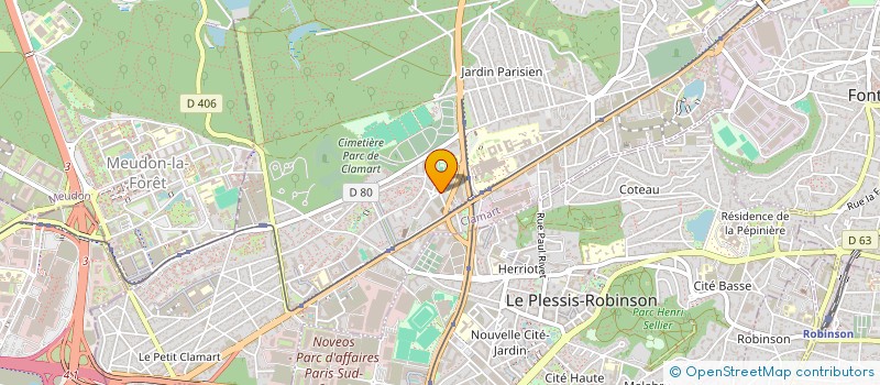 localisation de l'entreprise FOYER SOCIO-EDUCATIF DU COLLEGE PETITS-PONTS à CLAMART