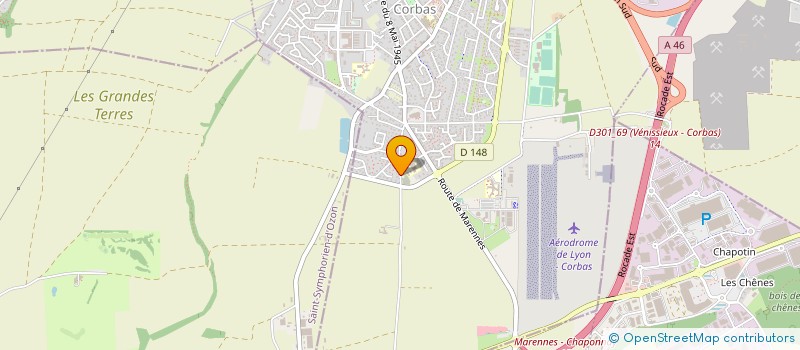 localisation de l'entreprise FOYER SOCIO EDUCATIF DU COLLEGE RENE CASSIN à CORBAS