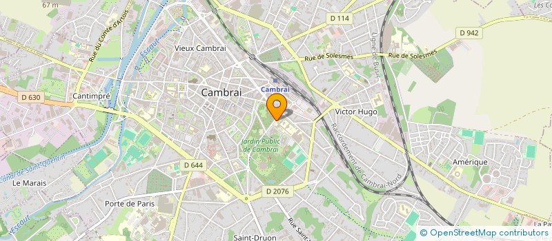 localisation de l'entreprise FOYER SOCIO EDUCATIF DU COLLEGE ROBERT BADINTER  CAMBRAI