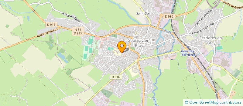 localisation de l'entreprise FOYER SOCIO EDUCATIF DU COLLEGE ROLLON à GOURNAY EN BRAY