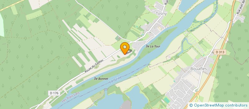 localisation de l'entreprise FOYER SOCIO EDUCATIF DU COLLEGE ROSA PARKS, LES ANDELYS à LES ANDELYS