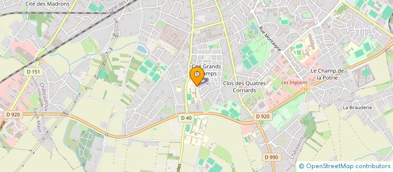 localisation de l'entreprise FOYER SOCIO EDUCATIF DU COLLEGE TOUVENT à CHATEAUROUX