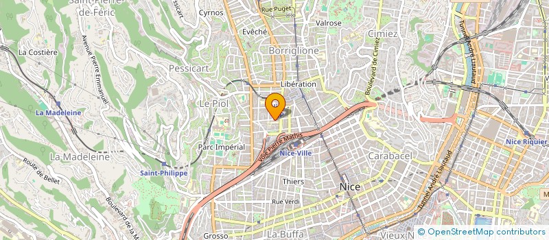 localisation de l'entreprise FOYER SOCIO EDUCATIF DU COLLEGE VERNIER à NICE