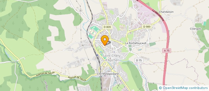 localisation de l'entreprise FOYER SOCIO EDUCATIF DU LP T ROUSSEL à SAINT-CHELY-D'APCHER