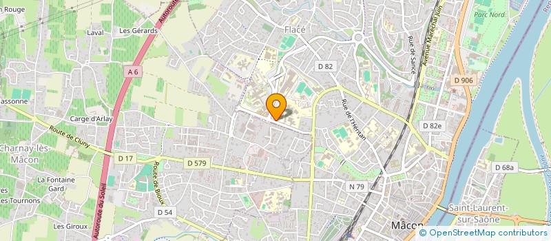 localisation de l'entreprise FOYER SOCIO-EDUCATIF DU LYCEE ALEXANDRE DUMAINE à MACON