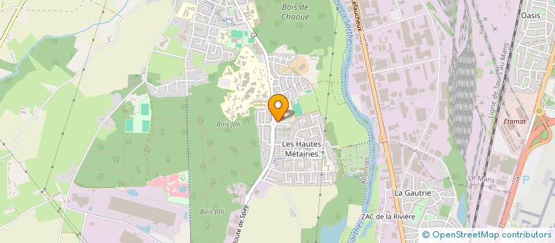 localisation de l'entreprise FOYER SOCIO EDUCATIF DU LYCEE ANDRE MALRAUX à ALLONNES
