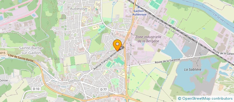 localisation de l'entreprise FOYER SOCIO-EDUCATIF DU LYCEE ANDRE MALRAUX  GAILLON