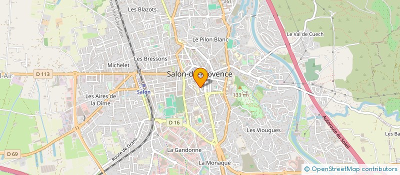 localisation de l'entreprise FOYER SOCIO-EDUCATIF DU LYCEE DE L'EMPERI  SALON-DE-PROVENCE