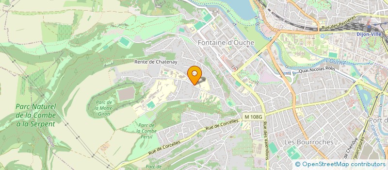 localisation de l'entreprise FOYER SOCIO-EDUCATIF DU LYCEE LES MARCS D'OR  DIJON